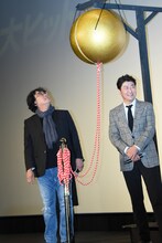 左からポン・ジュノ、ソン・ガンホ。