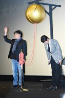 左からポン・ジュノ、ソン・ガンホ。