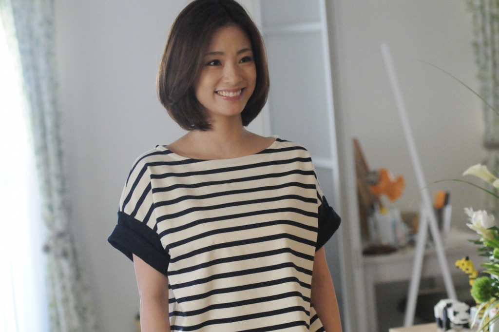 上戸彩演じる半沢花。
