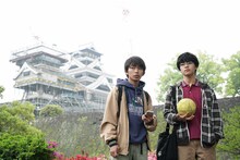 映画「#ハンド全力」のワンシーン。左から加藤清史郎、醍醐虎汰朗。(c)2020「#ハンド全力」製作委員会