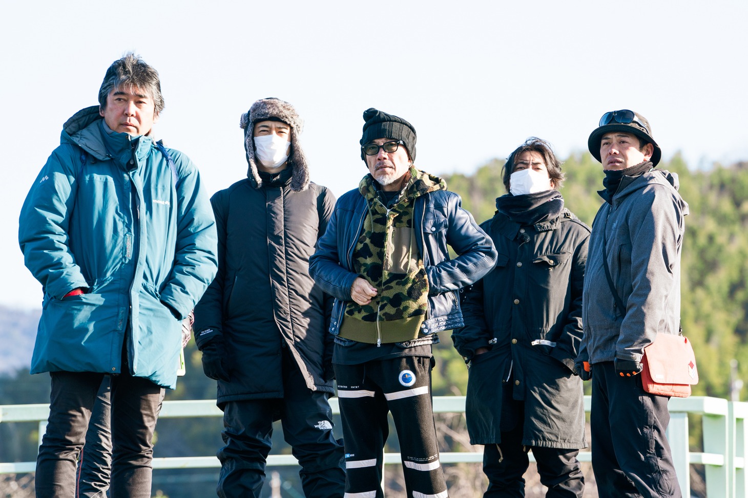 「ゾッキ」撮影現場の様子。