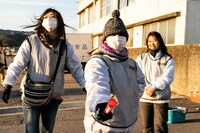 「ゾッキ」撮影現場の様子。