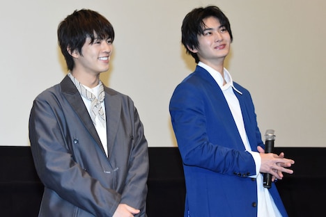 左から奥野壮、押田岳。