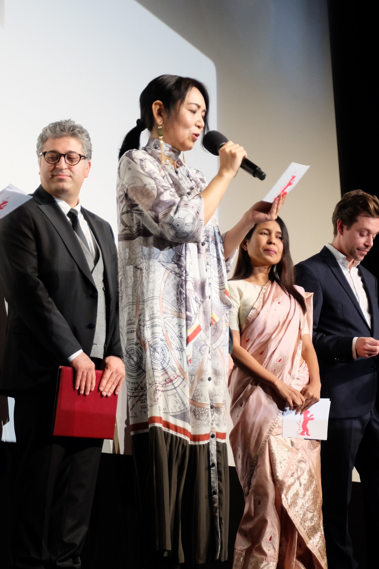 第70回ベルリン国際映画祭の授賞式の様子。