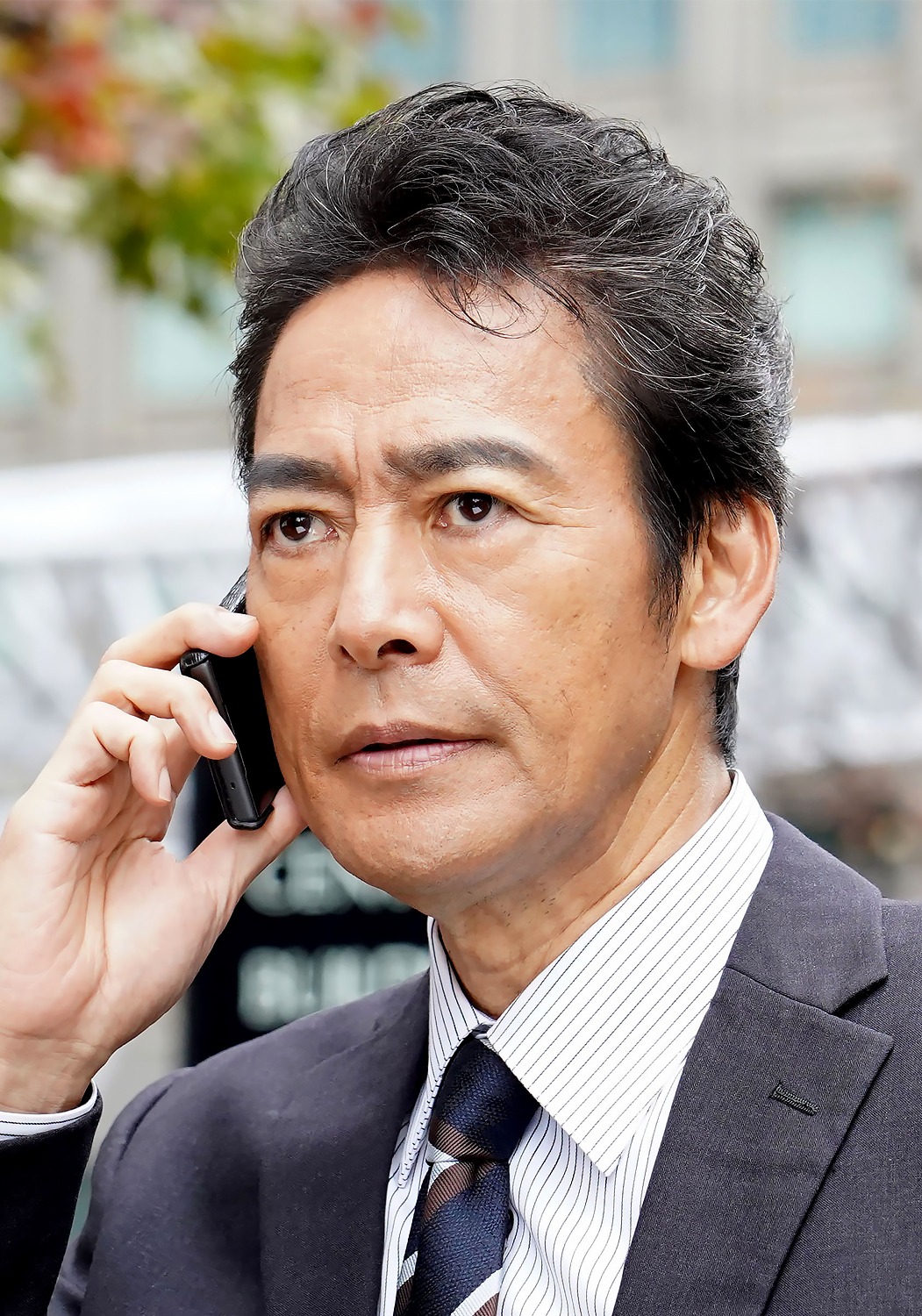 「ラストライン」より、村上弘明演じる岩倉剛。(c)テレビ東京