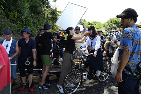 「海辺の映画館―キネマの玉手箱」メイキング写真