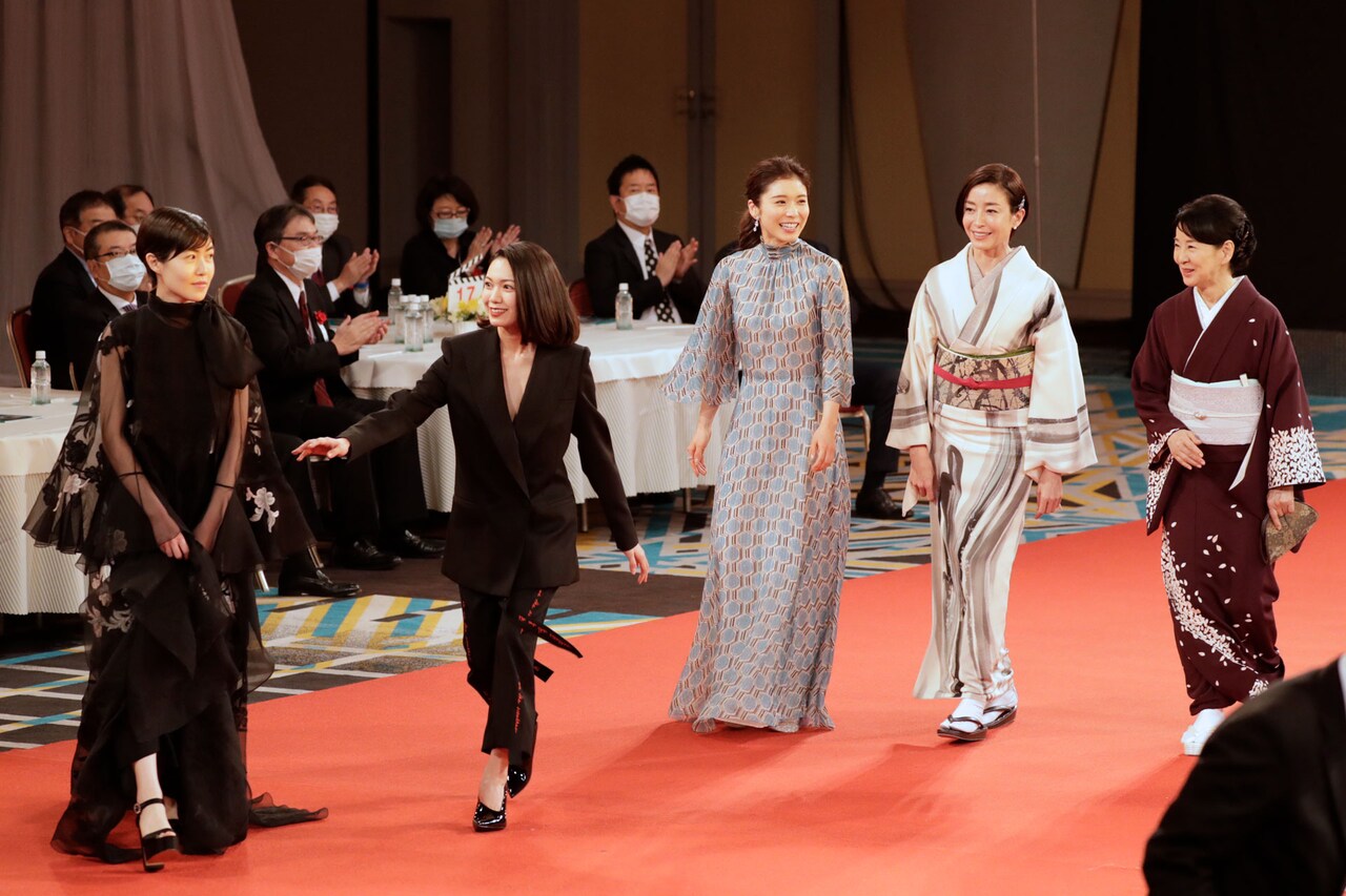 第43回日本アカデミー賞授賞式の様子。