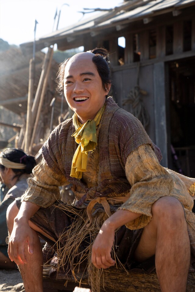 染谷将太演じる織田信長。