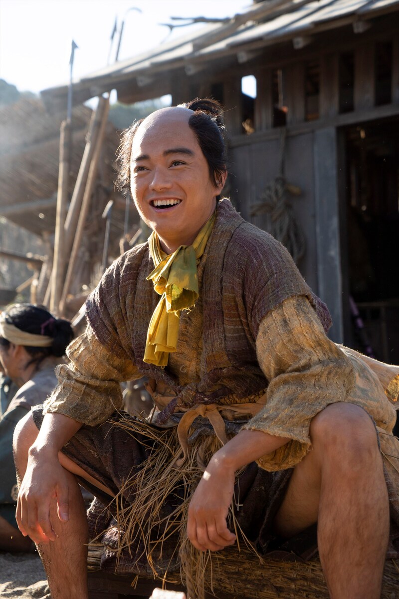 染谷将太演じる織田信長。