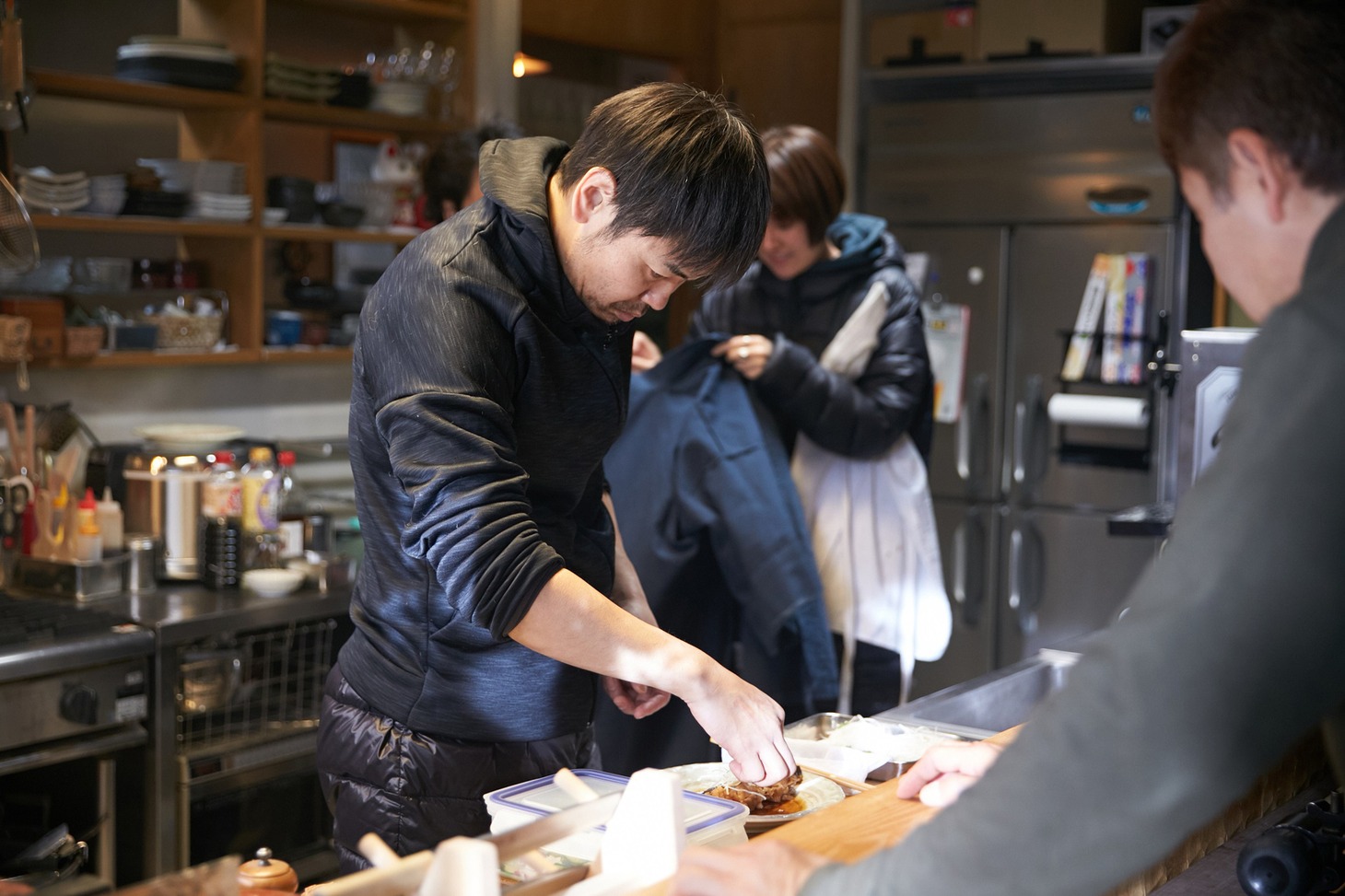 「異世界居酒屋『のぶ』」メイキング写真