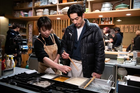 「異世界居酒屋『のぶ』」メイキング写真