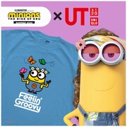 「ミニオンズ フィーバー」とUTのコラボTシャツ。