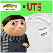 「ミニオンズ フィーバー」とUTのコラボTシャツ。