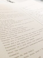 「“I HOPE THAT PEOPLE WILL FEEL UNSETTLED.”」中面より。