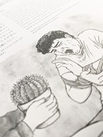 「“I HOPE THAT PEOPLE WILL FEEL UNSETTLED.”」中面より。