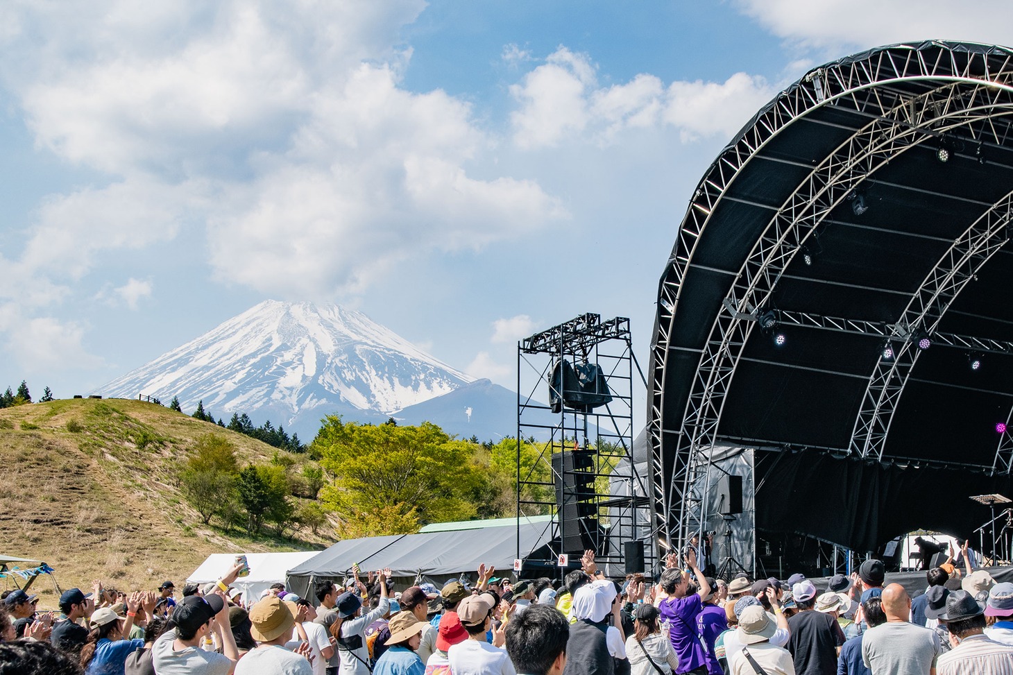 2019年に開催された「FUJI & SUN」の様子。