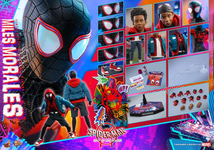 スパイダーバース」マイルスの1/6フィギュア登場、着脱式の洋服で日常 