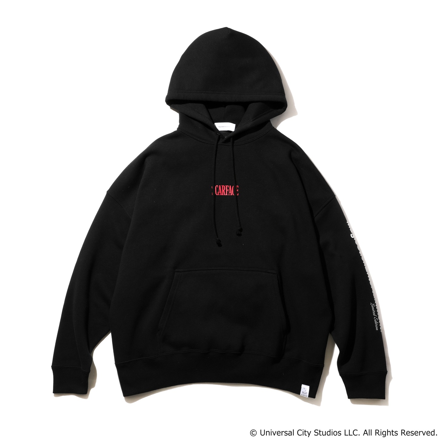 「THE WORLD IS YOURS HOODIE」表（税込1万9800円）