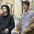 藤原竜也×竹内涼真の共演作「太陽は動かない」場面写真10点解禁、黒スーツ姿も