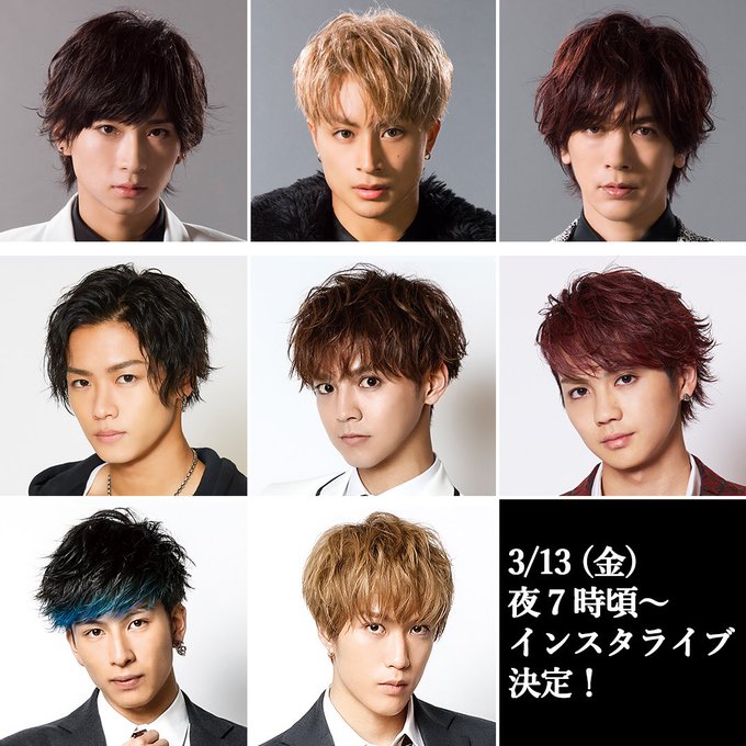 「貴族降臨 -PRINCE OF LEGEND-」初日インスタライブ告知ビジュアル