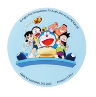 「ミューといっしょ！ドラえもん」に付属するシール。