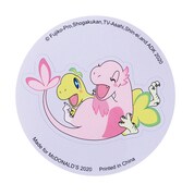 「タマゴをはっけん！ドラえもん」に付属するシール。