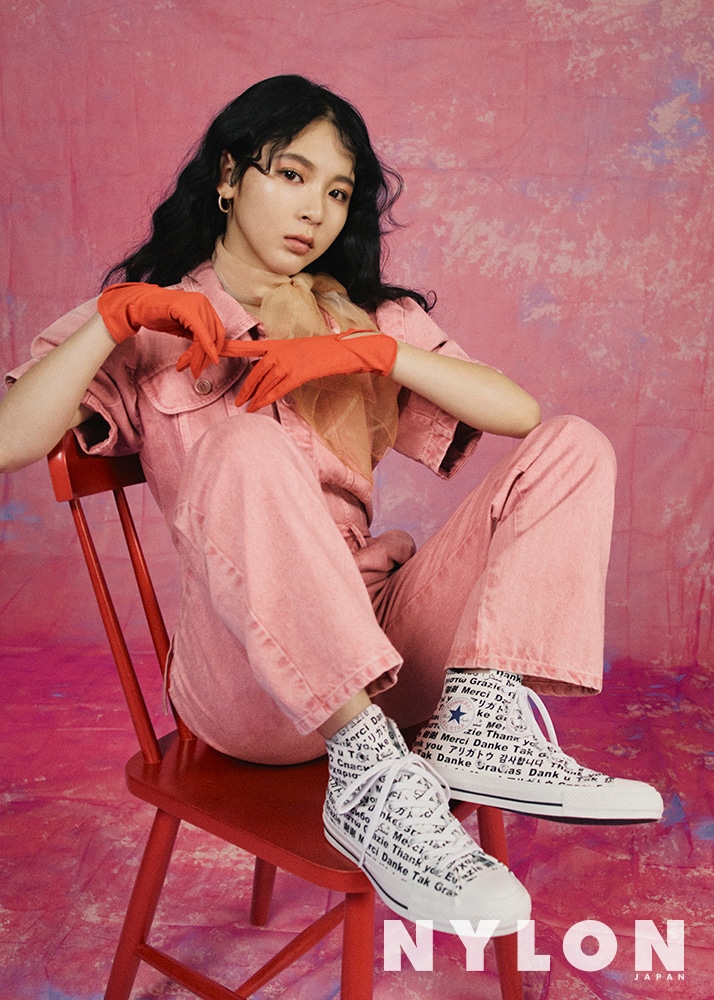 NYLON JAPAN5月号より、ミチ。