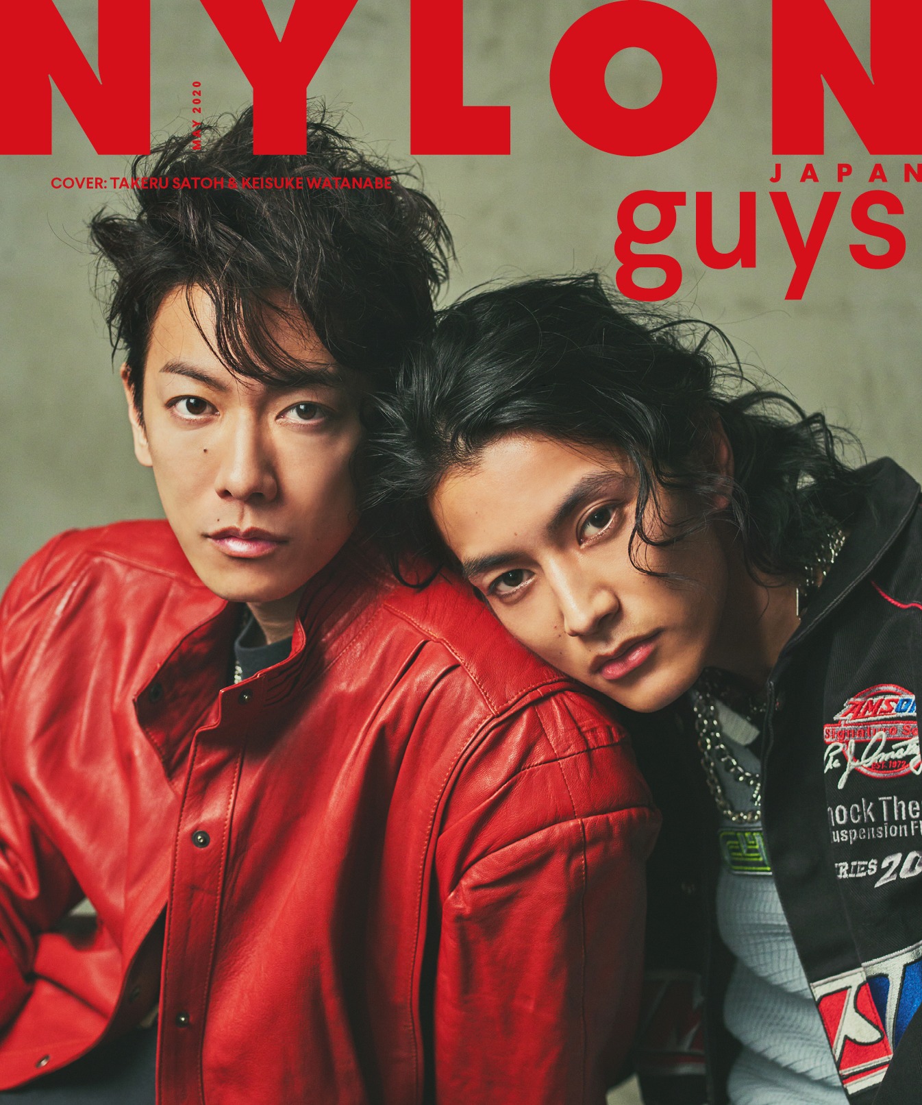 NYLON JAPAN5月号裏表紙