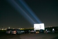 「DRIVE IN THEATER 02 in KAWAGOE」の様子。