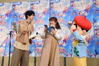 「クレヨンしんちゃん」の“ワールド”を壊しそうになり、焦る山田裕貴（左）。