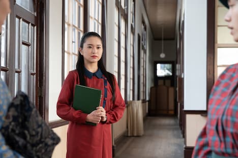 小南満佑子演じる夏目千鶴子。