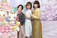 左から悠木碧、依田菜津、河野ひより。