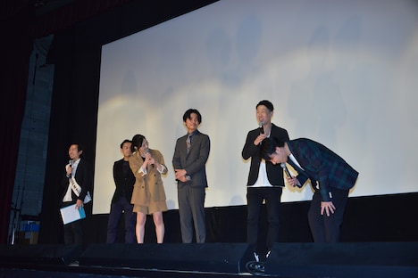 「いざなぎ暮れた。」無観客舞台挨拶の様子。