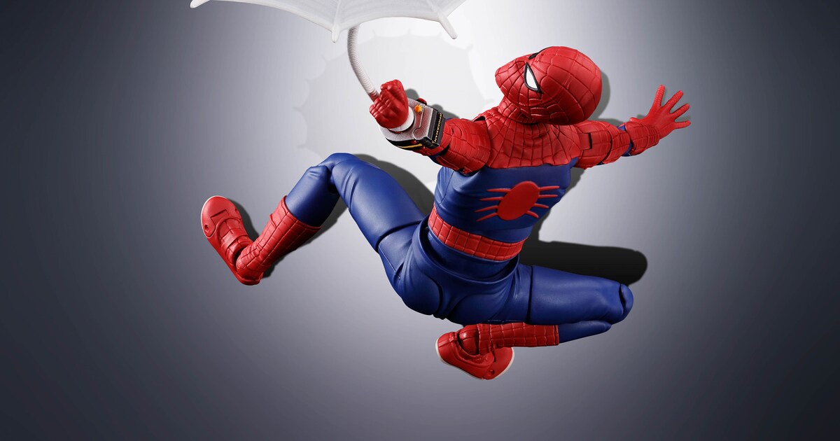 東映版スパイダーマンの超合金やフィギュア発売、パーカーなどアパレル 
