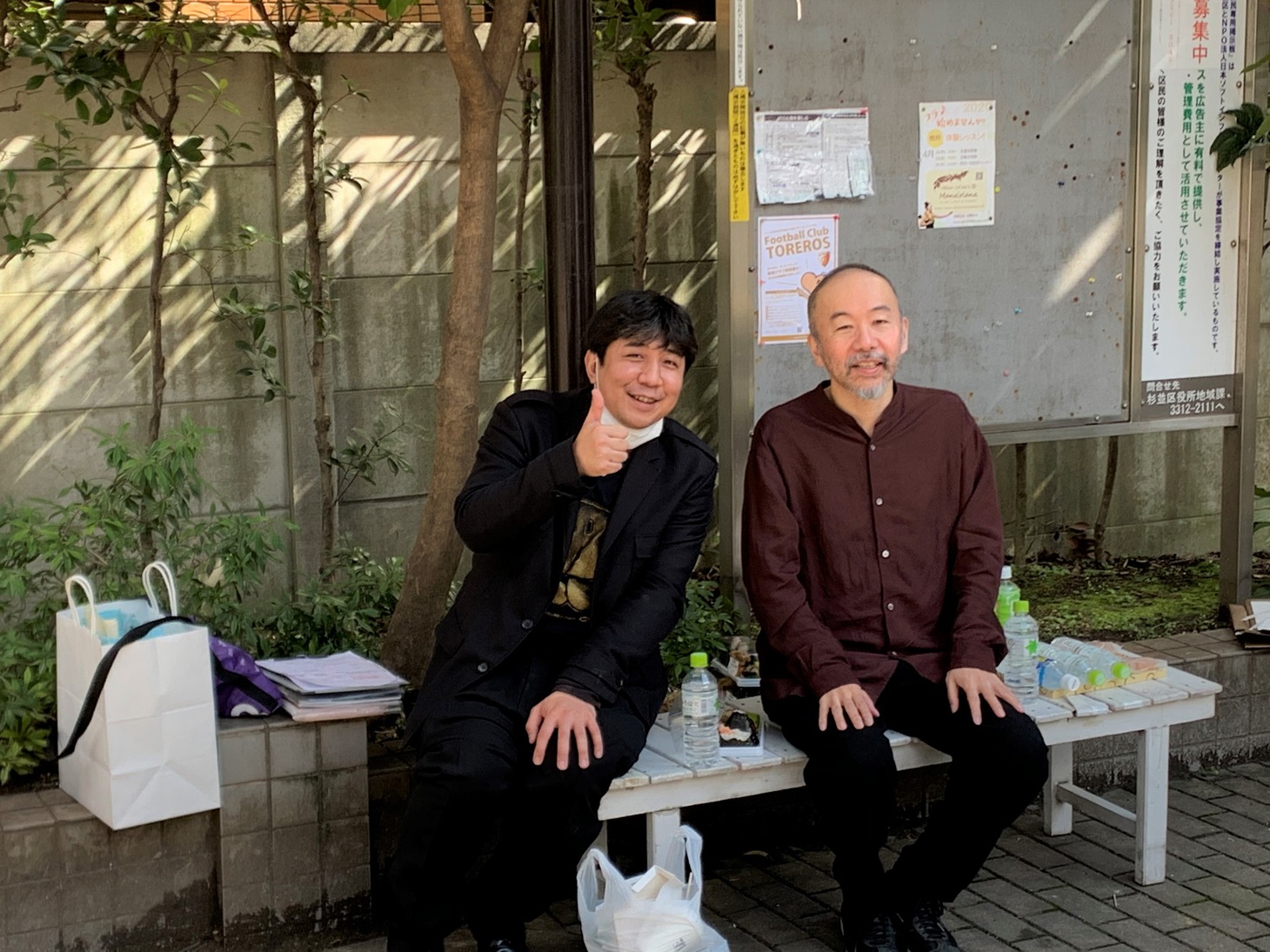 「HIHO RETURNS」メイキング写真