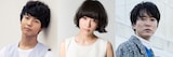 左から寄川歌太、水川あさみ、浅香航大。