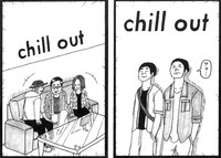 「とんかつDJアゲ太郎」原作イラスト。