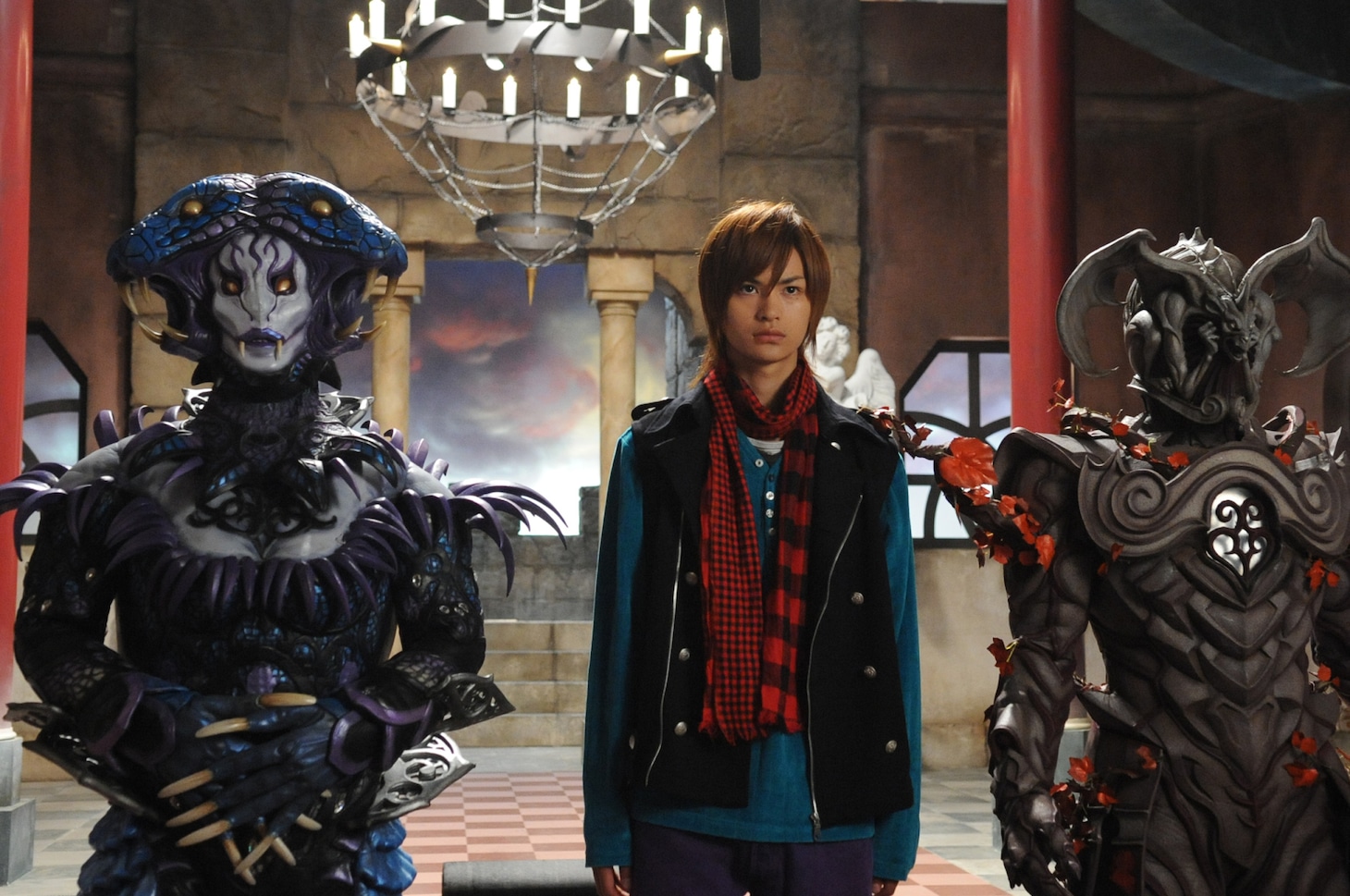「劇場版 仮面ライダーキバ／魔界城の王」 (c)2008 劇場版「キバ・ゴーオンジャー」製作委員会 (c)石森プロ・東映