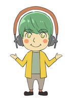 田中将賀がイラストを手がけた摘木のアバター。