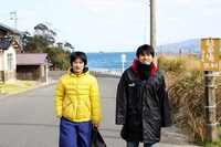 「カラフルな細いパイプ」メイキング写真