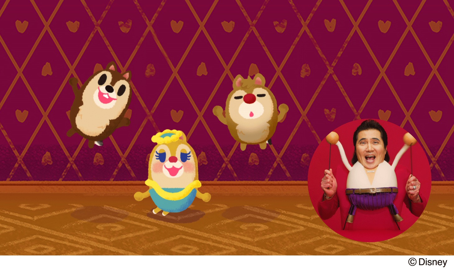 「ディズニー マイリトルドール」の新CM「リッキードール」編より。
