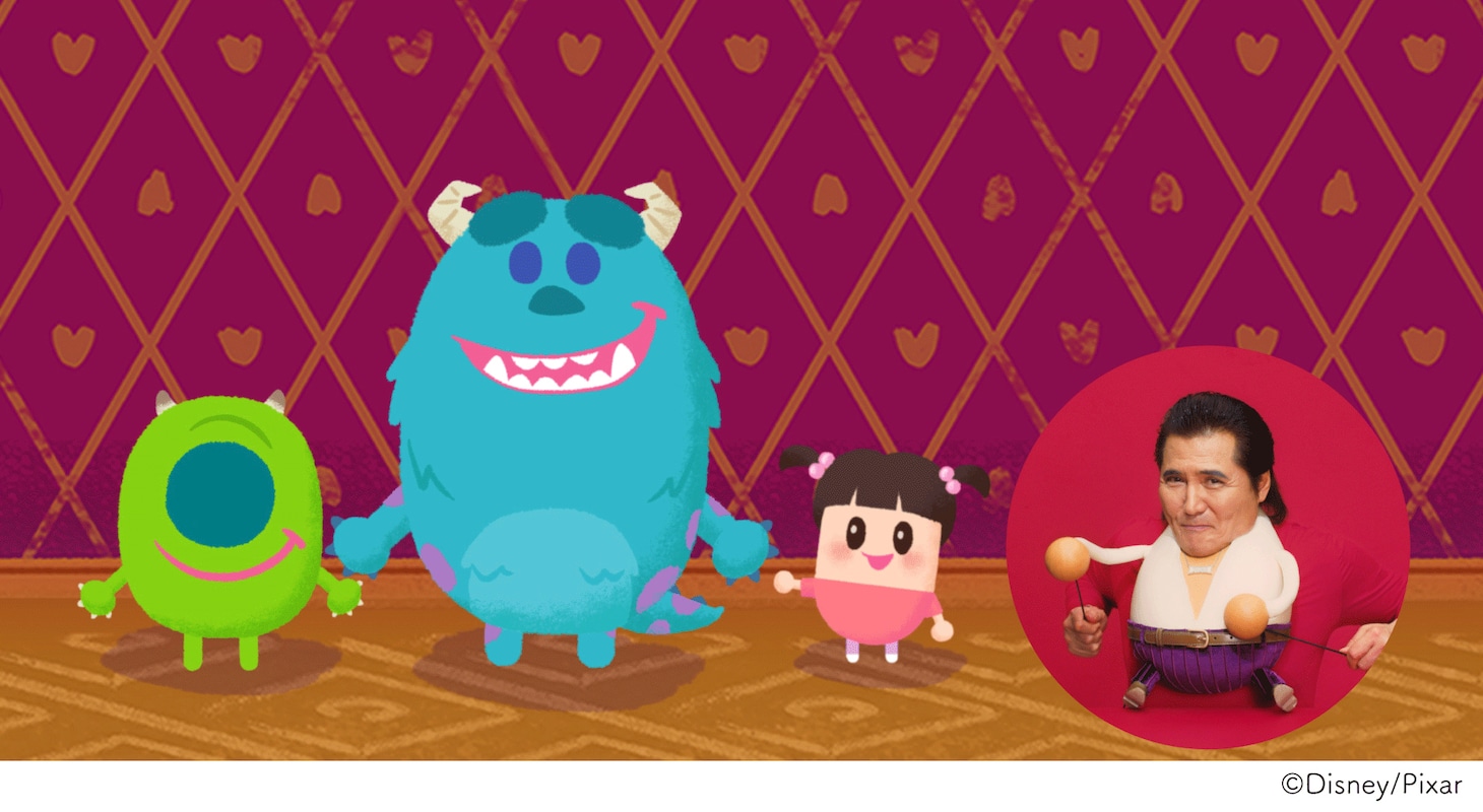 「ディズニー マイリトルドール」新CMの放送を気炎したチュートリアル動画より。