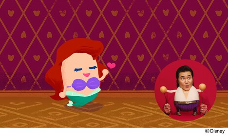 「ディズニー マイリトルドール」の新CM「リッキードール」編より。