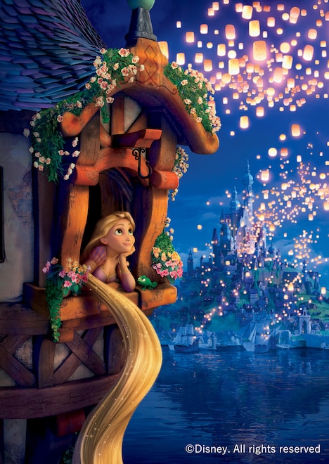 「塔の上のラプンツェル」ビジュアル