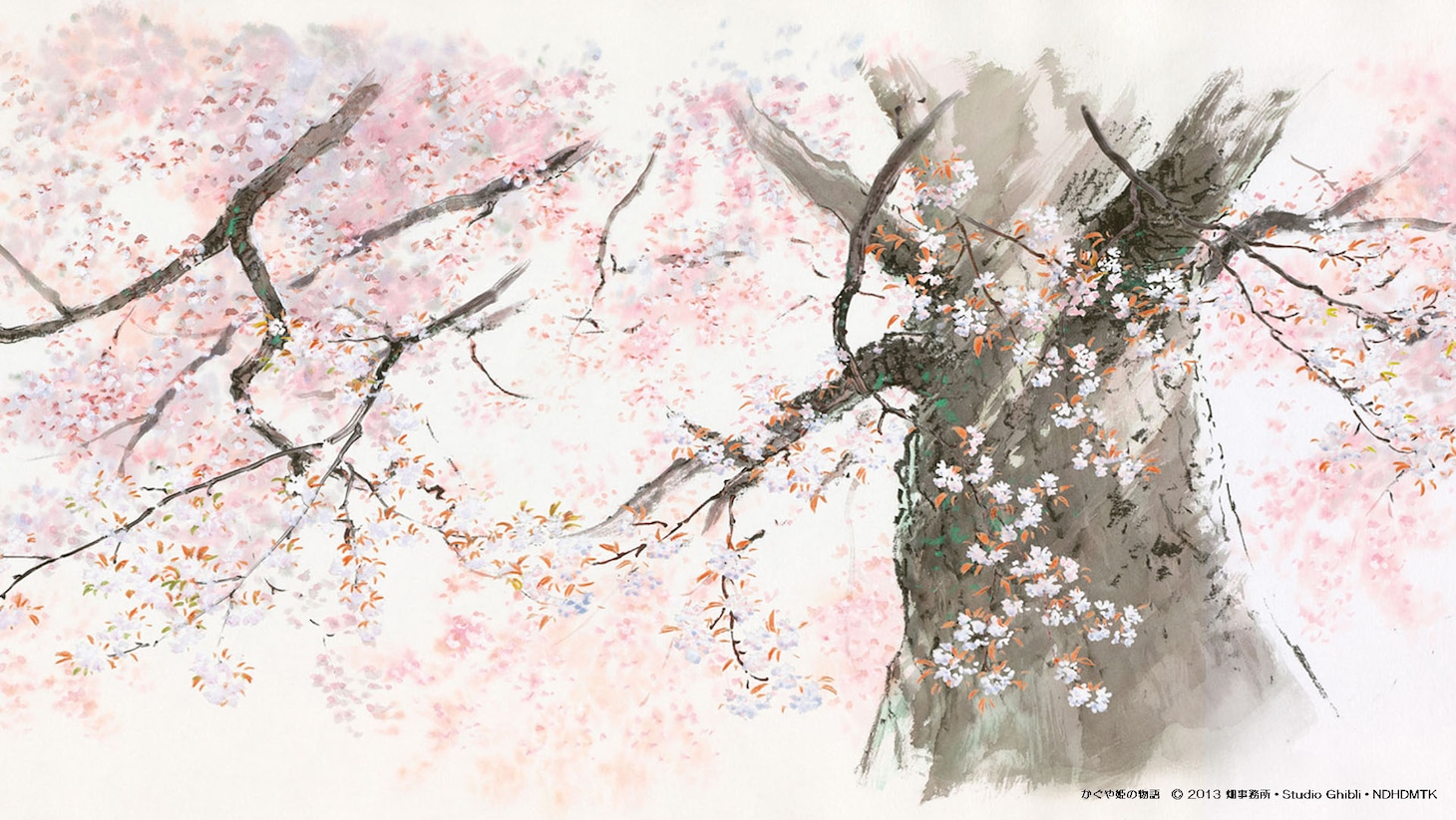 「かぐや姫の物語」の背景素材。
