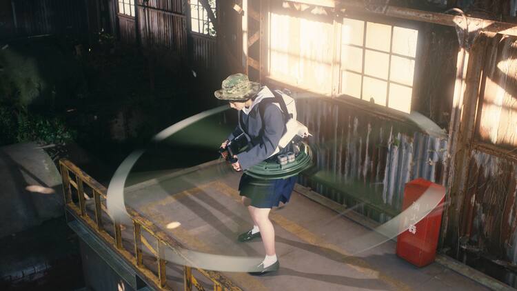 齋藤飛鳥がワイヤーで宙吊り ドラマ 映像研 のvfxメイキング第2弾公開 映画ナタリー
