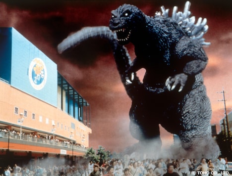 「ゴジラ」公式Twitterアカウントが配布している背景素材。