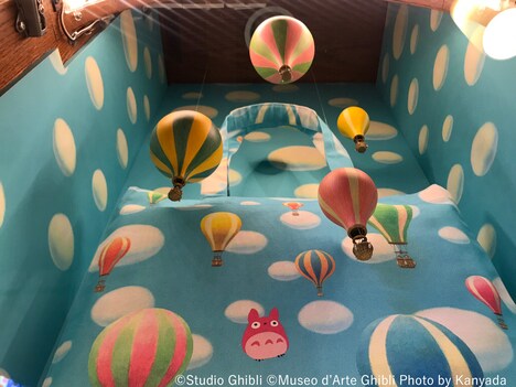 三鷹の森ジブリ美術館の内部。