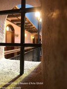 三鷹の森ジブリ美術館の内部。