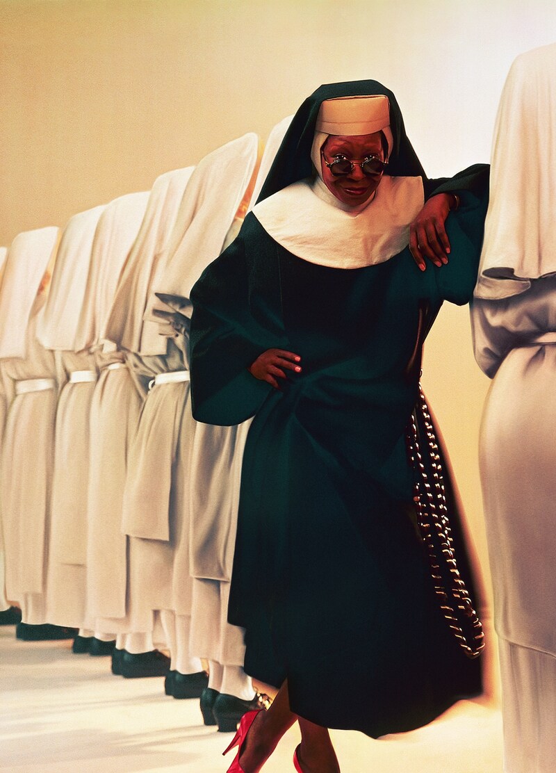 「天使にラブ・ソングを…」ビジュアル